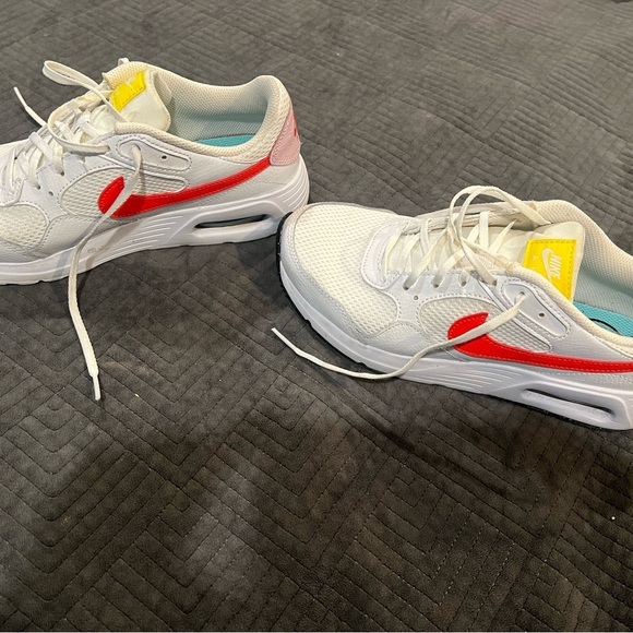 Nike Air Max SC "White/Pink Foam/Light Laser Orange/Bright Crimson" Women's Sz 8 - Picture 3 of 6